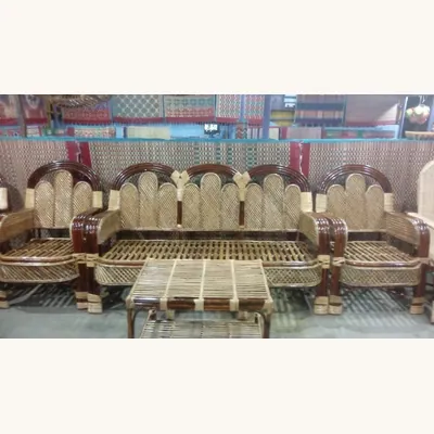 Raytan Bamboo Arch Sofa Set with 2 Seater And 1 Table SM-52